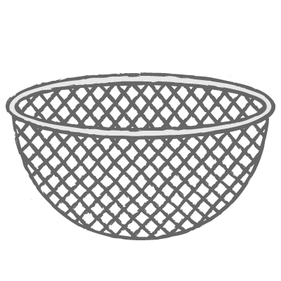 ザル｜strainer