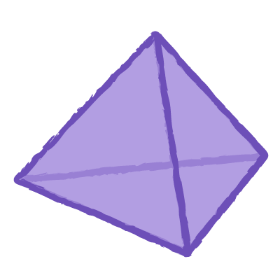 三角錐｜triangular pyramid