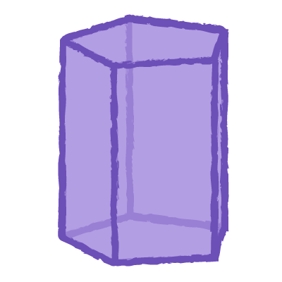 五角柱｜pentagonal prism