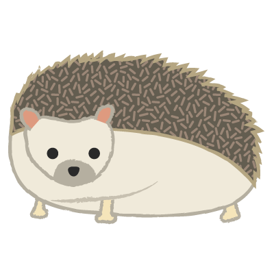 ハリネズミ｜hedgehog