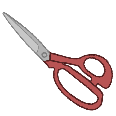 裁ちばさみ｜dress maker’s scissors
