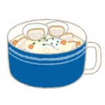 クラムチャウダー｜clam chowder