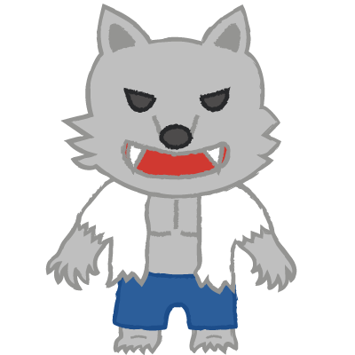 オオカミ男｜werewolf